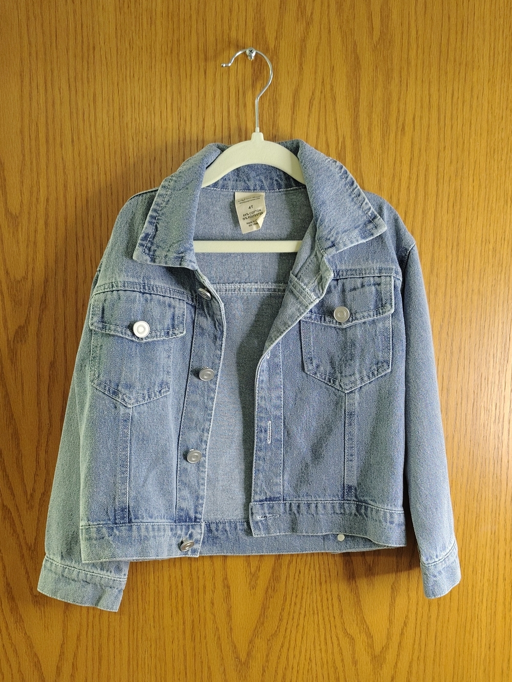 Wink Light Blue Jean Jacket - Boxy Fit